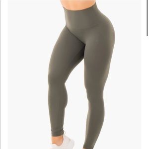 Ryderwear khaki NKD high waisted leggings size medium